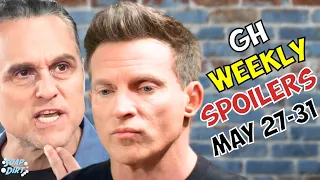 General Hospital Weekly Spoilers May 27-31: Jason Schemes & Sonny’s Furious! #gh #generalhospital