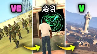 Army Base in GTA Games (Evolution)