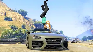 GTA 5 Epic Slow Motion Moments