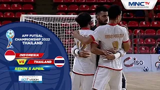 DUEL SENGIT! BERAKHIR IMBANG INDONESIA VS THAILAND (2-2) | AFF FUTSAL CHAMPIONSHIP 2022