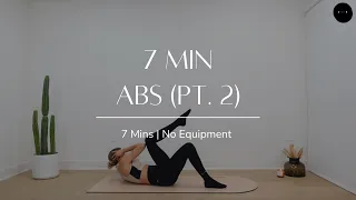 7 min abs | Part 2 #TFstudio