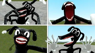 NEW CARTOON DOG JUMPSCARES in Garry's Mod [Cartoon Dog Update]