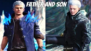 Devil May Cry 5 - Vergil & Nero Father and Son Cutscenes (DMC5 2019) Vergil & Nero Story