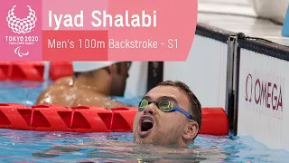 Iyad Shalabi Wins Israel's First Gold at Tokyo 2020 | Men's 100m Backstroke - S1 | Paralympic Games