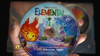 Elemental 4K UHD Blu-ray Unboxing (Best Buy Steelbook)