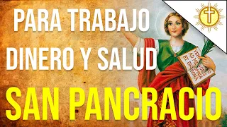 Oración a San Pancracio para conseguir trabajo rápido, DINERO Y SALUD✝️