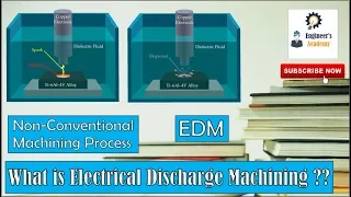 How An Electrical Discharge Machining Works???  ||Engineer's Academy||