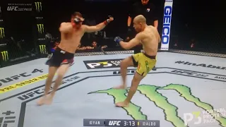 Jose Aldo sweeps Petr Yan