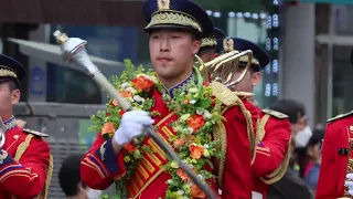 가슴이 웅장해지는 이순신축제 군악대 퍼레이드 구경