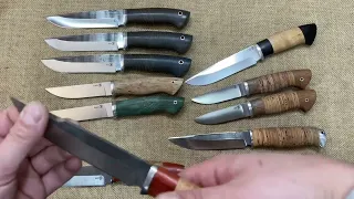 Выставка ножей по наличию/отправка в день заказа! Сталь Elmax, VG10, Х12МФ