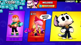 😍YES!!! MELODIE IS HERE!!!🎁🎁🎁✅|Brawl Stars FREE GIFTS🍀✅|Concept