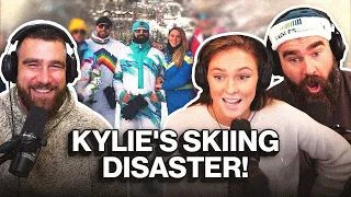 “I had never even clipped into skis before” - Kylie tells hilarious Kelce family ski story