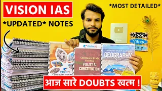 Vision IAS Notes Review 2024-25 🔥| PW Notes vs Vision IAS Notes vs Standard Books vs NCERT