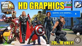 gta sa marvel & DC chareters mod pack download | malayalam