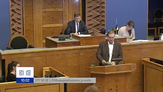 Riigikogu istung, 14. september 2021