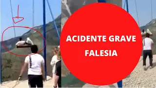 MULHERES CAINDO DE FALESIA | ACIDENTE GRAVE