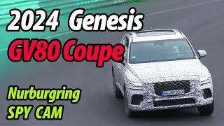 2024 Genesis GV80 Coupe Spied Testing on the #nurburgring