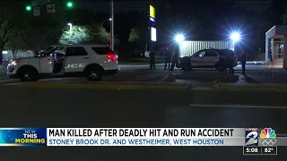 Man killed after deadly hit-and-run accident in west Houston, police say