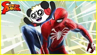 Marvel's Spider-man Game with Combo Panda| Collect All new spider suits