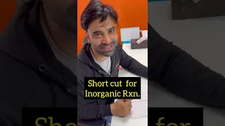 Trick To Memorize Inorganic Reactions | Mohit Sir | Vedantu | #shorts #viral #viralvideo