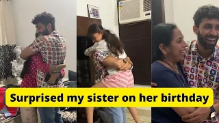 Surprise my sister on her birthday | Surprise visit | Vlog