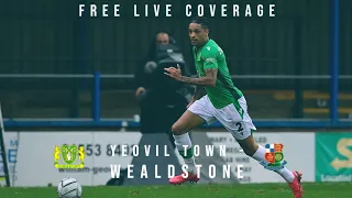 WATCH LIVE & FREE | Yeovil Town - Wealdstone