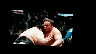 Maegashira 13 KOTOSHOHO vs Ozeki TAKAKEISHO for the 2023 January Grand Sumo Tournament Championship!