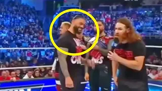 10 Times Badass Roman Reigns Was Caught Hilariously Breaking Character in WWE