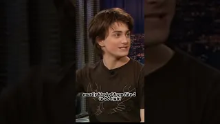 Young Daniel Radcliffe talking about SUPERFANS #harrypotter #shorts
