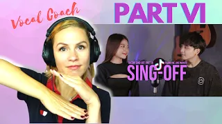 SING-OFF TIKTOK SONGS PART 6 | REZA vs Mirriam Eka | VOCAL COACH REACTION & ANALYSIS