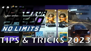 NFS NO LIMITS TIPS & TRICKS 2023