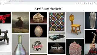 How to Search the Smithsonian's Open Access Collection