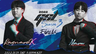 [ENG] 2022 GSL S3 Code S FINAL RagnaroK vs Maru