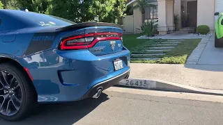 Dodge Charger Daytona V8 Hemi cold start on a hot day...Frostbite Blue