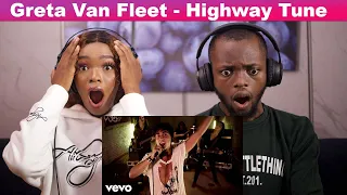 OUR FIRST TIME HEARING Greta Van Fleet - Highway Tune (Official Video) REACTION!!!😱