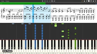 Ozzy Osbourne - Crazy Train (Speak Of The Devil) - Piano tutorial and cover (Sheets + MIDI)