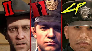 CRAZY COPS LOGIC! | RDR2 vs. MAFIA2 vs. Cyberpunk2077