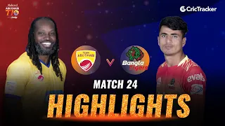 Match 24 - Team Abu Dhabi vs Bangla Tigers Highlights | Season 4, Abu Dhabi T10 League 2021