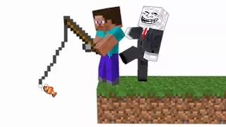 TROLL VS MINECRAFT #1