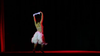 Cin City Burlesque - Ginger LeSnapps "Diamonds" (2015 Feb. Performance)
