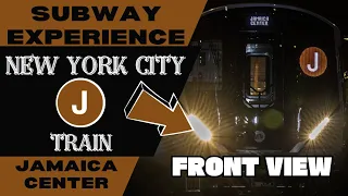 New York City Subway J Train (to Jamaica Ctr) Front View