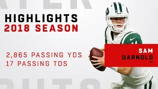 Sam Darnold's FULL Rookie Highlights in 2018!
