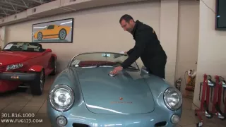 1955 Porsche 550 Spyder for sale with test drive, driving sounds, and walk through video