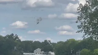 Plane crashes at Thunder Over Michigan air show at Willow Run Airport