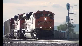 BNSF Powder River Division - Valley Sub part 1 - June 2014