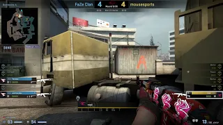 CS:GO POV Demo Mousesports ropz (30/20) vs FaZe (de_overpass)