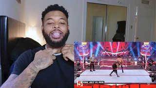 WWE Top 10 Raw moments July 13, 2020 | Reaction