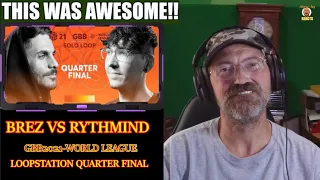 Brez vs Rythmind - GBB2021 World League - Loopstation Quarter Final - Reaction {Jittery~Jay}