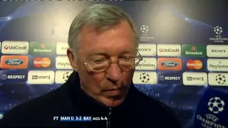 Sir Alex Ferguson "typical Germans" - brought to you by Wrigley's unofficial sponsors of SAF