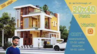 30x40 East Facing House Plan | 1200 Square Feet | Luxury | 30*40 3D House Design | HouseDoctorZ